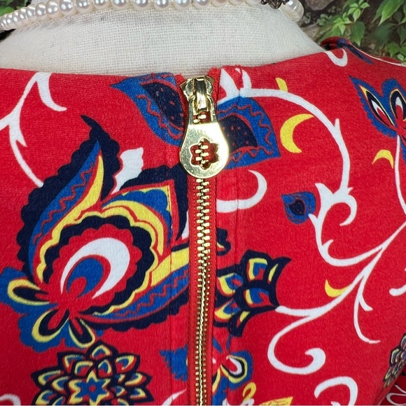 DRAPER JAMES Oak Hill Vines Hillsboro Floral Paisley Shift Dress, M - Picture 10 of 15